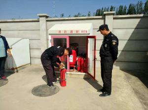 电业局国庆节执勤巡逻